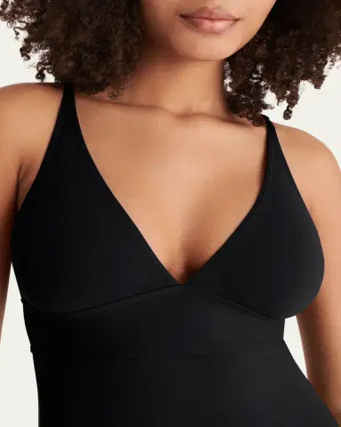 ERES Larcin Deep V Triangle One-Piece Swimsuit | Thumbnail 4