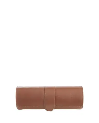Royce New York Monogrammed Leather Travel Watch Roll, Personalized | Thumbnail 1