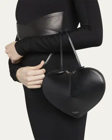 Alaïa Le Coeur Crossbody Bag in Lux Leather | Thumbnail 2