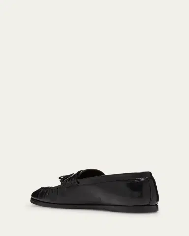 The Row Calfskin Tassel Boyfriend Loafers | Thumbnail 4