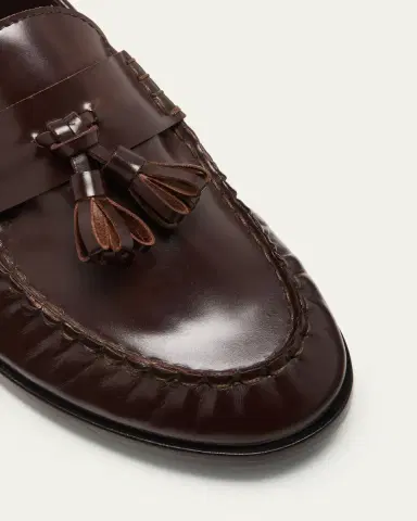 The Row Calfskin Tassel Boyfriend Loafers | Thumbnail 7