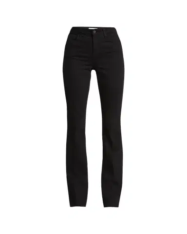 L'Agence Ruth High-Rise Straight Jeans w/ Raw Hem | Thumbnail 1 L'Agence Ruth High-Rise Straight Jeans w/ Raw Hem | Thumbnail 1