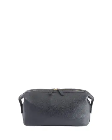 ROYCE New York Monogrammed Large Leather Toiletry Bag, Personalized | Thumbnail 1
