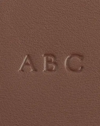 ROYCE New York Monogrammed Leather Catchall Valet Tray, Personalized | Thumbnail 2