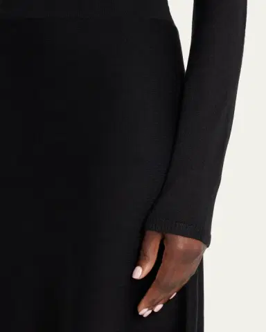 Gabriela Hearst Freddie Midi Wool-Cashmere Skirt | Thumbnail 5