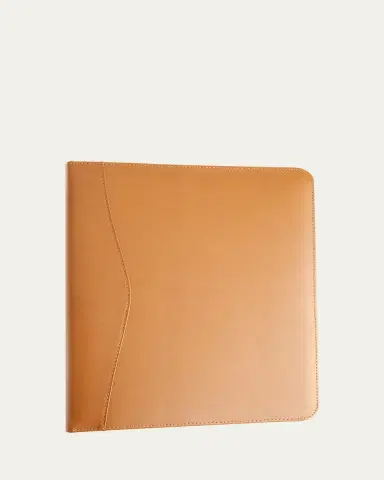 ROYCE New York Personalized Leather 2" Ring Binder | Thumbnail 3 ROYCE New York Personalized Leather 2" Ring Binder | Thumbnail 3