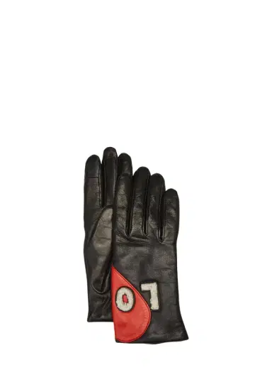 Agnelle Love Leather Gloves | Thumbnail 1 Agnelle Love Leather Gloves | Thumbnail 1