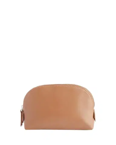 ROYCE New York Monogrammed Compact Leather Cosmetic Bag, Personalized | Thumbnail 1