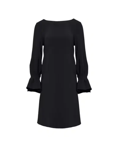 Carolina Herrera Ruffle-Cuff Shift Dress | Thumbnail 1 Carolina Herrera Ruffle-Cuff Shift Dress | Thumbnail 1