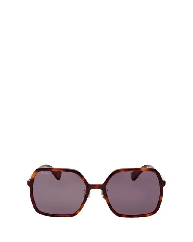 Max Mara Mixed-Media Square Sunglasses
