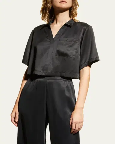 Lunya Washable Silk High-Rise Pant Set | Thumbnail 4 Lunya Washable Silk High-Rise Pant Set | Thumbnail 4