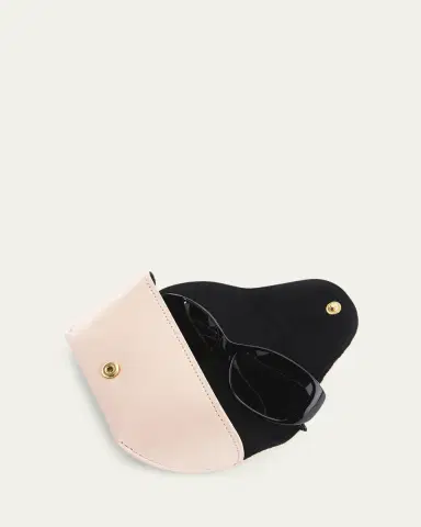 Royce New York Monogrammed Leather Sunglasses Carrying Case, Personalized | Thumbnail 2