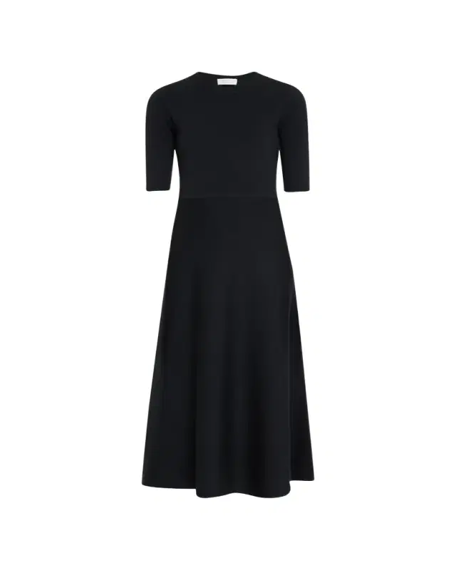 Gabriela Hearst Seymore Cashmere Blend Midi Dress