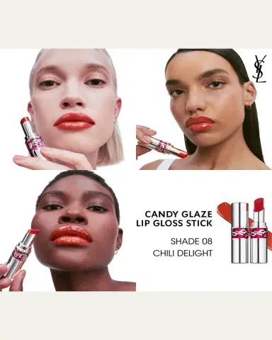 Yves Saint Laurent Beaute Candy Glaze Lip Gloss Stick | Thumbnail 5 Yves Saint Laurent Beaute Candy Glaze Lip Gloss Stick | Thumbnail 5