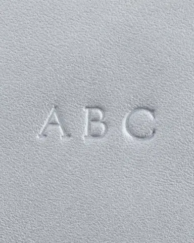 ROYCE New York Monogrammed Leather Envelope Style Card Holder, Personalized | Thumbnail 3