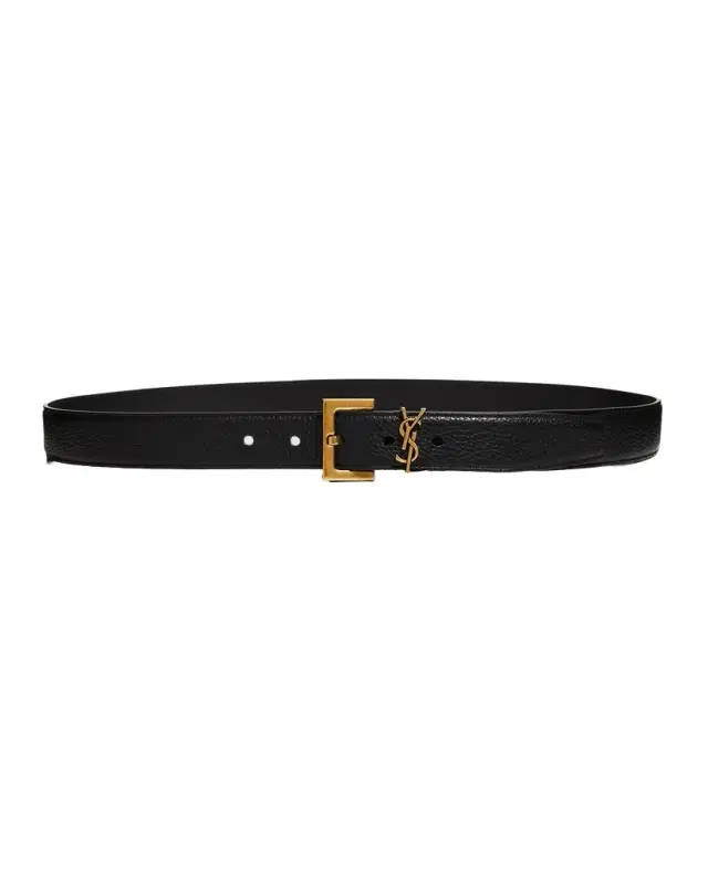 YSL Calf Leather Belt