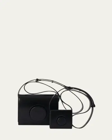 Lemaire Flap Leather Camera Crossbody Bag | Thumbnail 5