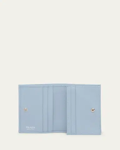 Prada Small Saffiano Leather Wallet | Thumbnail 5 Prada Small Saffiano Leather Wallet | Thumbnail 5