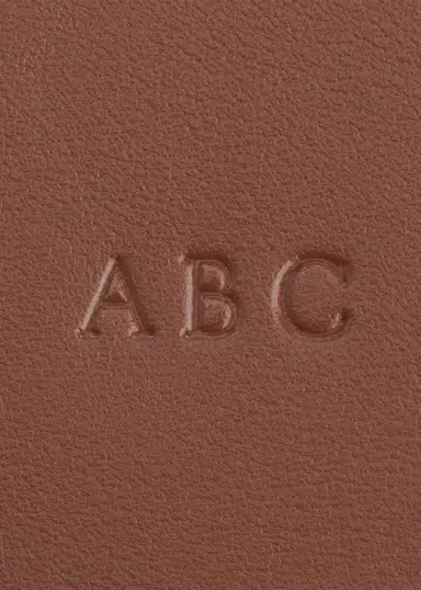 Royce New York Monogrammed Leather Valet Key Chain, Personalized | Thumbnail 2