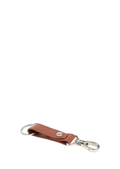 Royce New York Monogrammed Leather Valet Key Chain, Personalized | Thumbnail 1