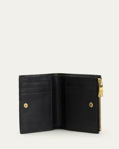 Bottega Veneta Small Bifold Zip Wallet | Thumbnail 4 Bottega Veneta Small Bifold Zip Wallet | Thumbnail 4