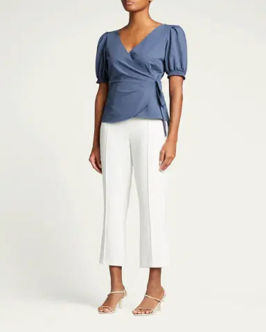Cinq à Sept Brianne Slit-Leg Trousers | Thumbnail 2