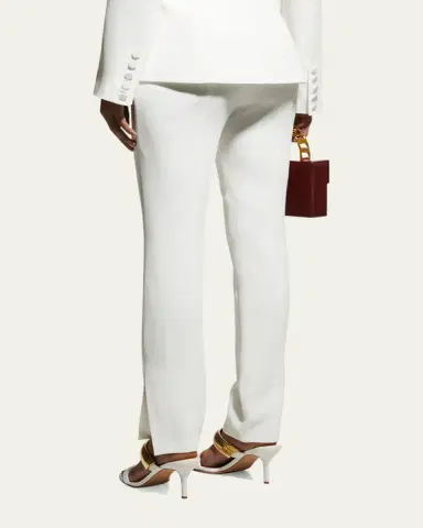 Cinq à Sept Brianne Slit-Leg Trousers | Thumbnail 3