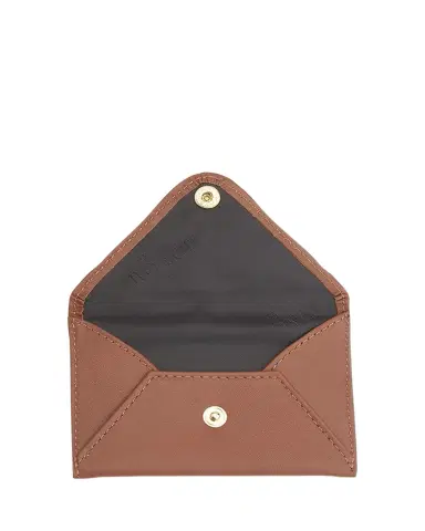ROYCE New York Monogrammed Leather Envelope Style Card Holder, Personalized | Thumbnail 1