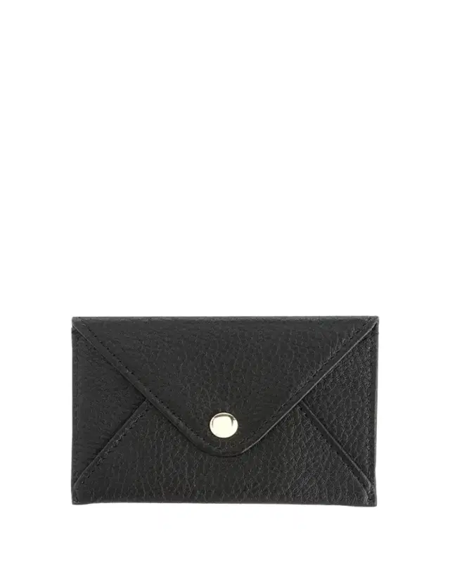 ROYCE New York Monogrammed Leather Envelope Style Card Holder, Personalized