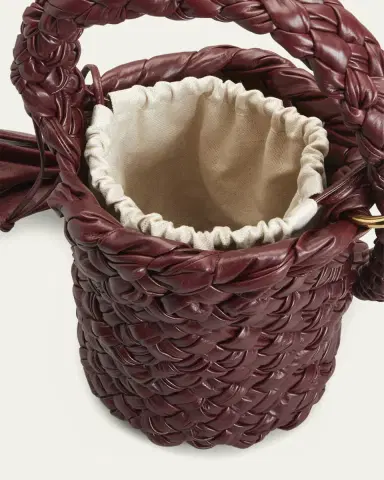 Bottega Veneta Kalimero Intrecciato Pleated Bucket Bag | Thumbnail 4