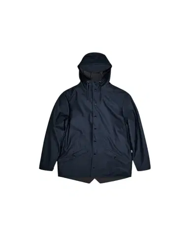 Rains Snap-Front Hooded Jacket | Thumbnail 1