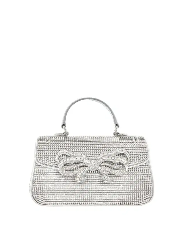 Judith Leiber Couture Bow Crystal Top-Handle Bag