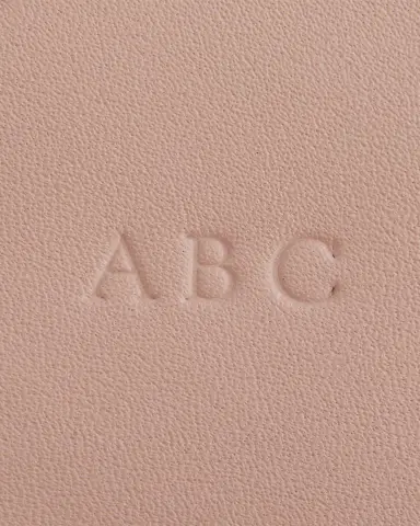 ROYCE New York Monogrammed Leather Catchall Valet Tray, Personalized | Thumbnail 2
