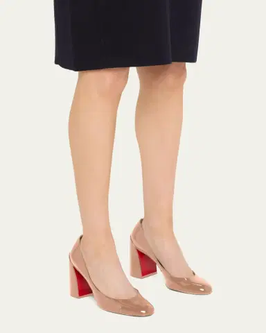 Christian Louboutin 85mm Miss Sab Patent Pumps | Thumbnail 2