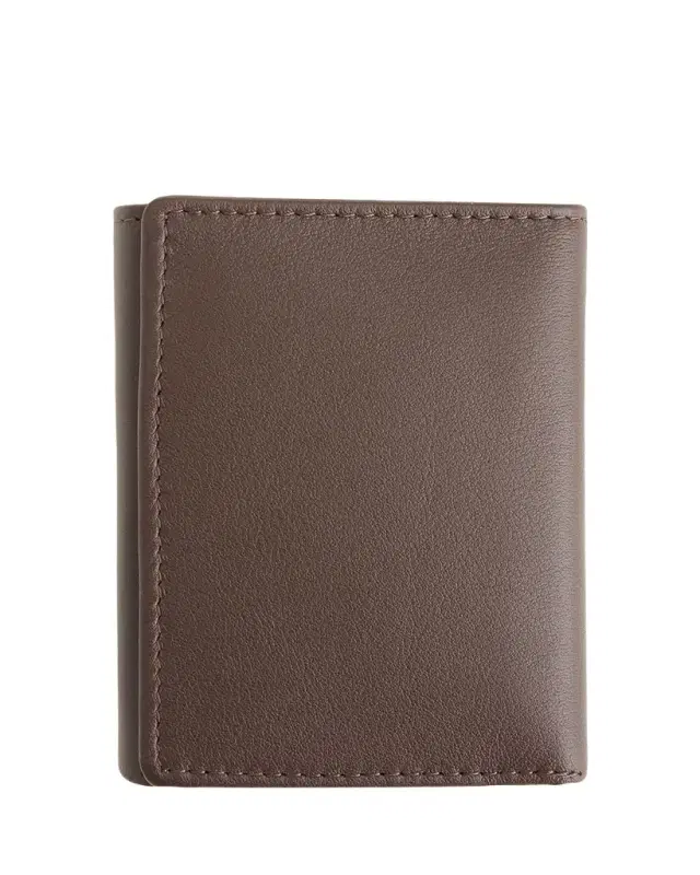 ROYCE New York Personalized Leather Trifold Wallet