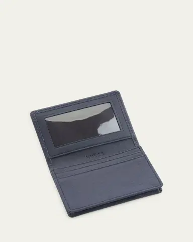 ROYCE New York Monogrammed Leather Card Holder Wallet, Personalized | Thumbnail 2