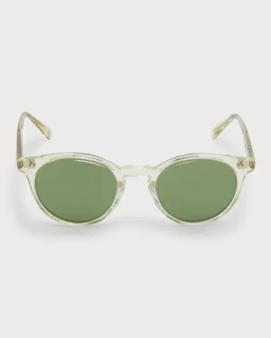 Oliver Peoples Men's Romare Sun Keyhole-Bridge Round Sunglasses | Thumbnail 2 Oliver Peoples Men's Romare Sun Keyhole-Bridge Round Sunglasses | Thumbnail 2