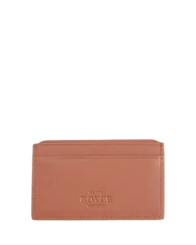 ROYCE New York Monogrammed RFID Blocking Leather Card Wallet, Personalized | Thumbnail 1