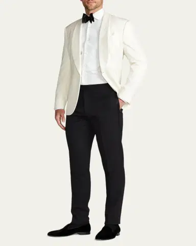Ralph Lauren Purple Label Men's Gregory Hand-Tailored Wool Dinner Jacket | Thumbnail 2