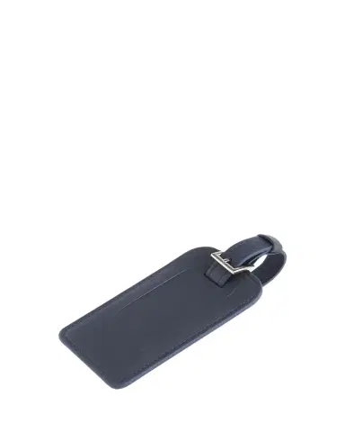 Royce New York Monogrammed Leather Luggage Tag, Personalized | Thumbnail 1