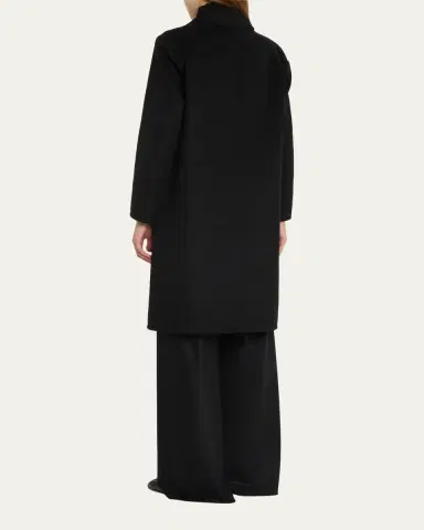 Vince Classic Straight Wool-Blend Coat | Thumbnail 3