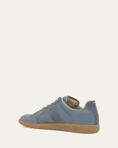 Maison Margiela Replica Suede & Leather Sneakers | Thumbnail 8