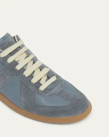 Maison Margiela Replica Suede & Leather Sneakers | Thumbnail 9