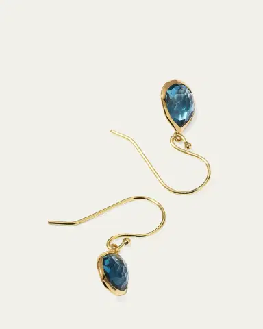 Ippolita Teeny Teardrop Earrings in 18K | Thumbnail 4 Ippolita Teeny Teardrop Earrings in 18K | Thumbnail 4
