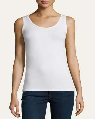 MAJESTIC FILATURES Soft Touch Scoop-Neck Tank | Thumbnail 2 MAJESTIC FILATURES Soft Touch Scoop-Neck Tank | Thumbnail 2