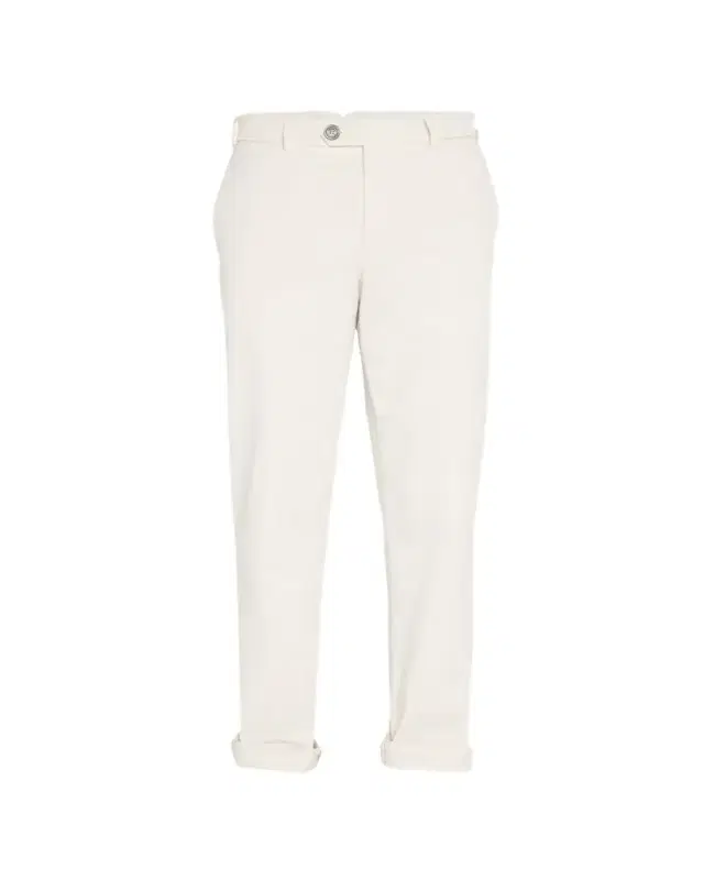 Brunello Cucinelli Men's American Pima Italian-Fit Chino Trousers