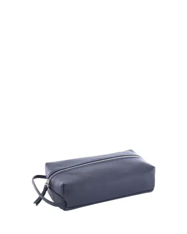ROYCE New York Monogrammed Compact Leather Toiletry Bag, Personalized | Thumbnail 1