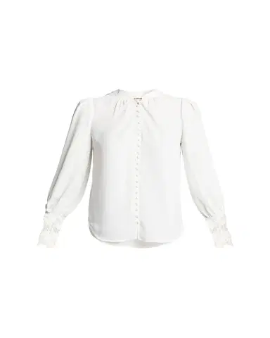 L'AGENCE Ava Lace-Cuff Blouse | Thumbnail 1