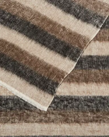 Denis Colomb Hokkaido Striped Shawl | Thumbnail 4