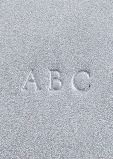 ROYCE New York Monogrammed Large Leather Cosmetic Bag, Personalized | Thumbnail 2